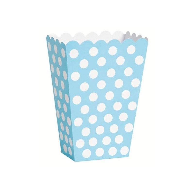 20 scatole per popcorn per popcorn per snack patatine saline colore rosso e bianco a righe 7 x 11 x 5 cm 