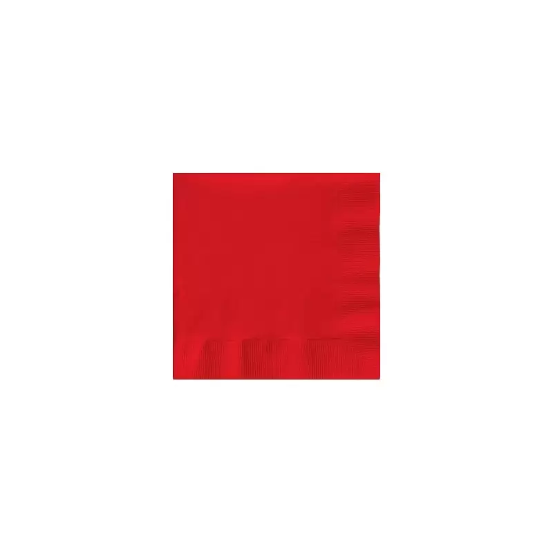 KIT N.7 COORDINATO TAVOLA LAUREA ROSSO + MONOCOLORE ROSSO