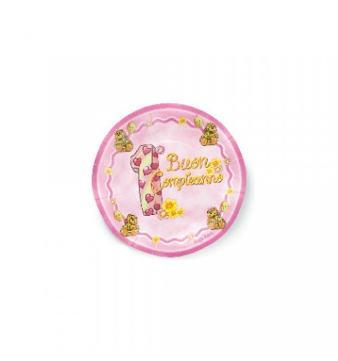 KIT N29 - KIT PRIMO COMPLEANNO ORSETTA NEW ROSA