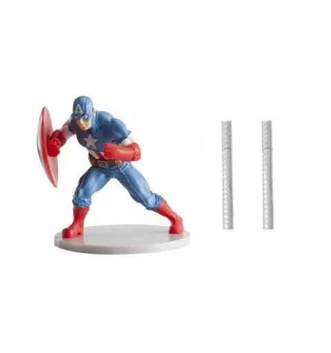 decorazioni torta capitan America