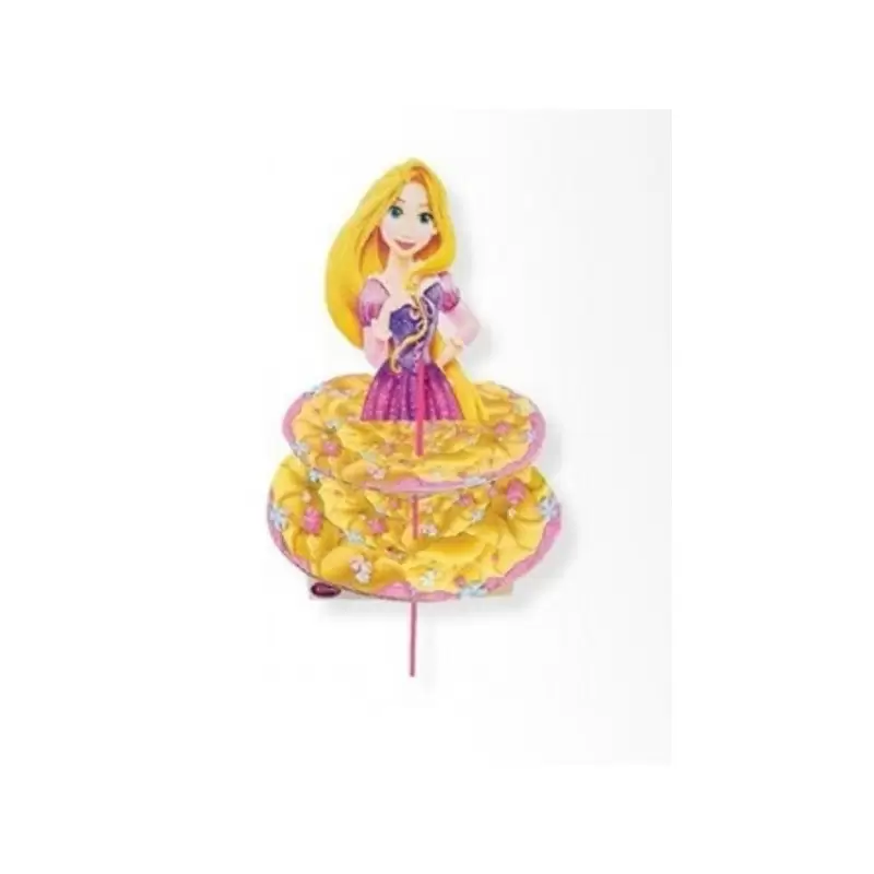 Alzatina per Muffin principessa Rapunzel