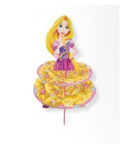 Alzatina per Muffin principessa Rapunzel
