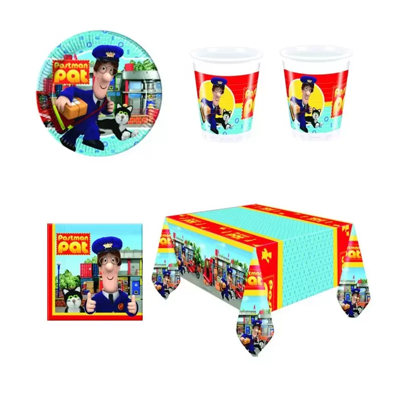  IL POSTINO PAT COORDINATO TAVOLA KIT N 3 COMPLEANNO BAMBINO BIMBO