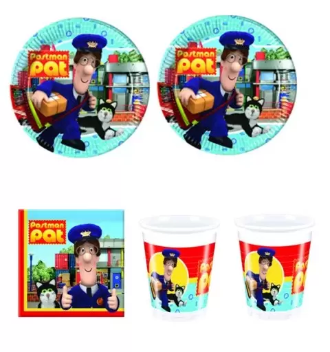 IL POSTINO PAT COORDINATO TAVOLA KIT N 29 PIATTI BICCHIERI TOVAGLIOLI 