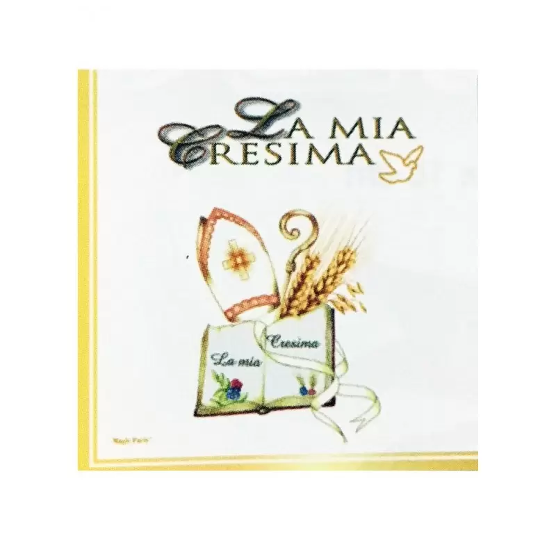 LA MIA CRESIMA N.7 + MONOCOLORE CREMA