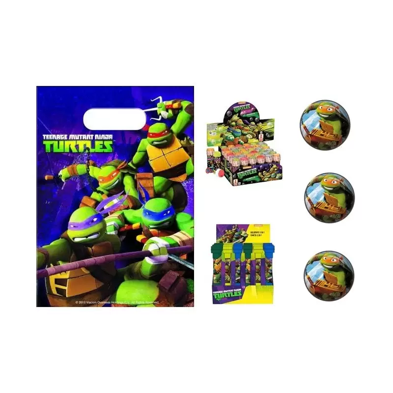 REGALINI PER DOPO FESTA COMPLEANNO BAMBINO TARTARUGHE NINJA