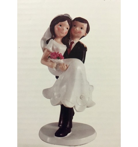 CAKE TOPPER SPOSI ROMANTICI DECORAZIONE TORTA MATRIMONIO WEDDING SPOSINI 