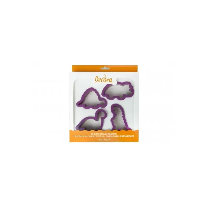 TAGLIAPASTA DECORA FORME DINOSAURI ACCESSORI DOLCI BISCOTTI PASTICCERIA 