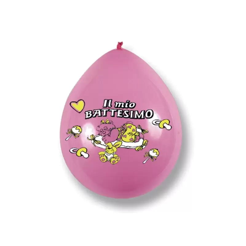 PALLONCINI LATTICE ROSA ORSETTO BAMBINA ROSA PA03