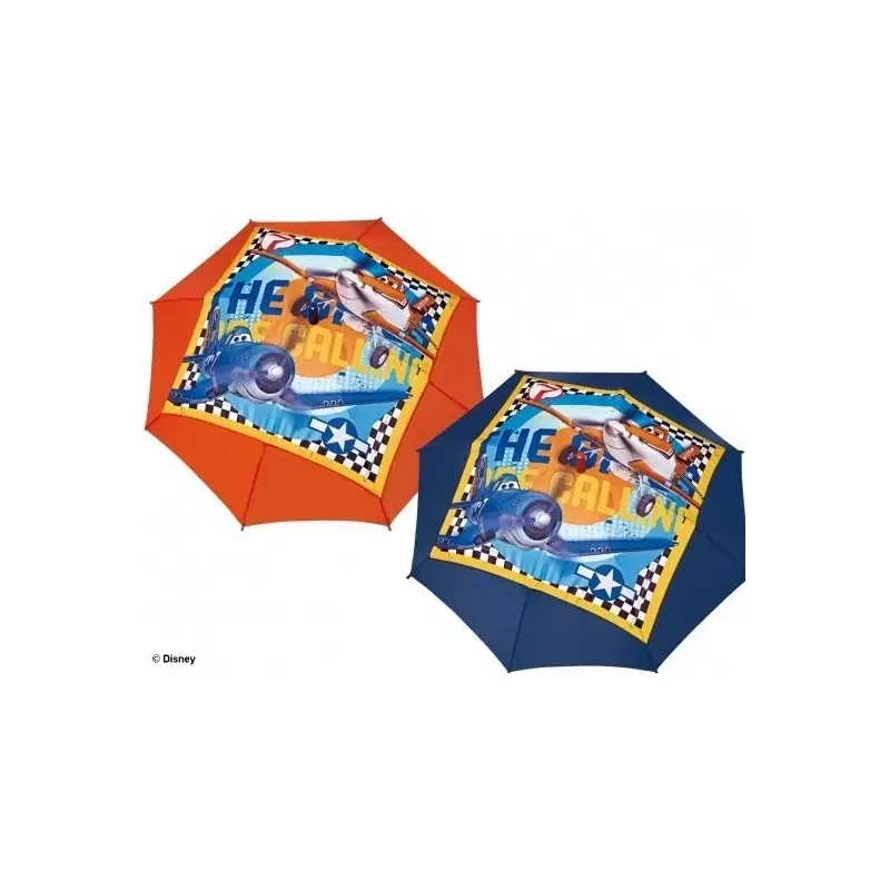 75402 OMBRELLO BAMBINO LUNGO DISNEY PLANES PRODOTTO UFFICIALE PERLETTI 