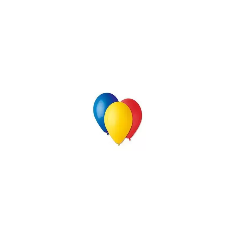100 PALLONCINI MULTI COLOR GRANDI PER FESTE