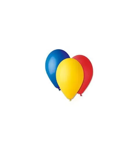 100 PALLONCINI MULTI COLOR GRANDI PER FESTE