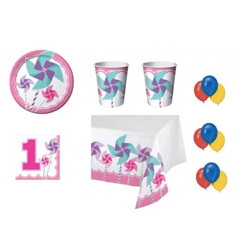 GIRANDOLA ROSA COORDINATO KIT N4 