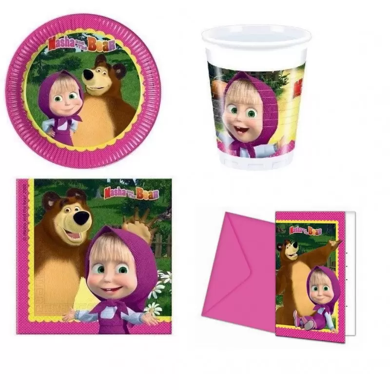 KIT MASHA E ORSO NVITI