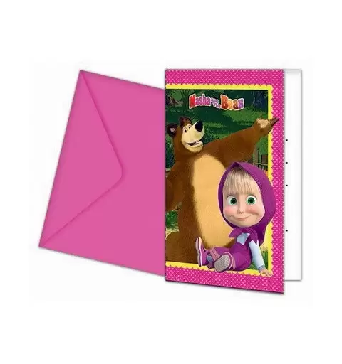 KIT MASHA E ORSO NVITI