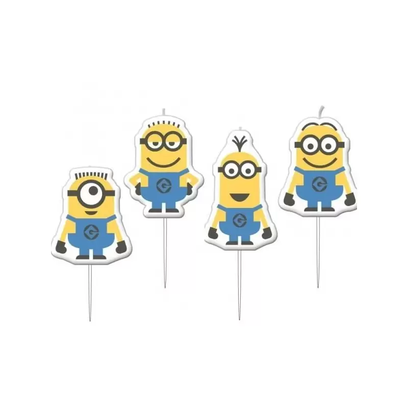 CANDELINE CATTIVISSIMO ME MINIONS 662844 4PZ