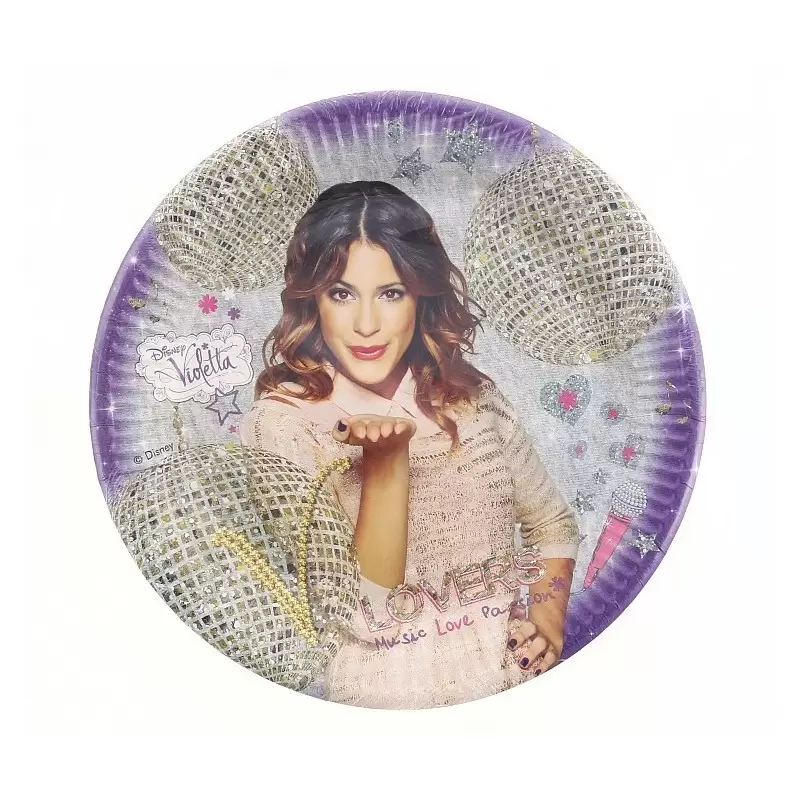 PIATTI VIOLETTA 8 PZ