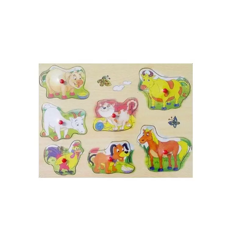 PUZZLE IN LEGNO FATTORIA 3 PZ ( 5067A + 4097A + 4623A )