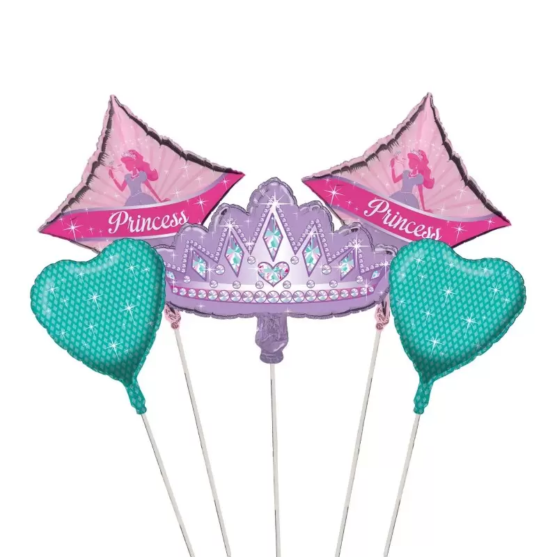 Bouquet palloncini Princess Principesse 