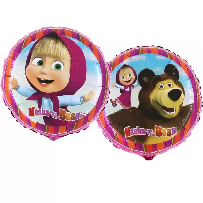 PALLONCINO FOIL MASHA E ORSO RC-L18023/01