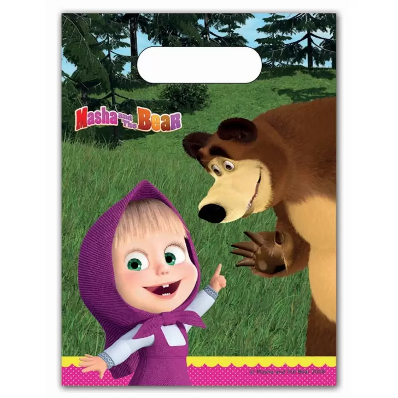 BUSTINE MASHA E ORSO 6 PZ 