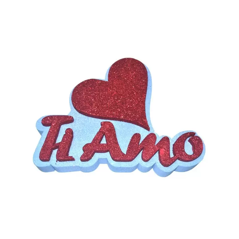 decorazione ti amo polistirolo 
