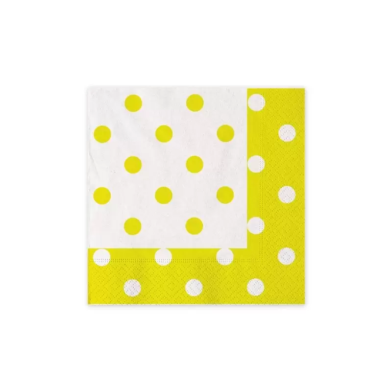 TOVAGLIOLI POIS GIALLO 20 PZ