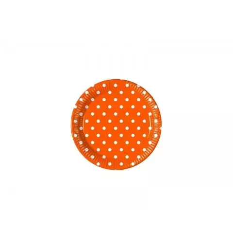 PIATTI POIS ARANCIO 8 PZ