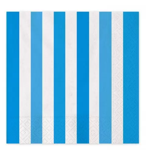 TOVAGLIOLI STRISCE TURCHESE 16 PZ
