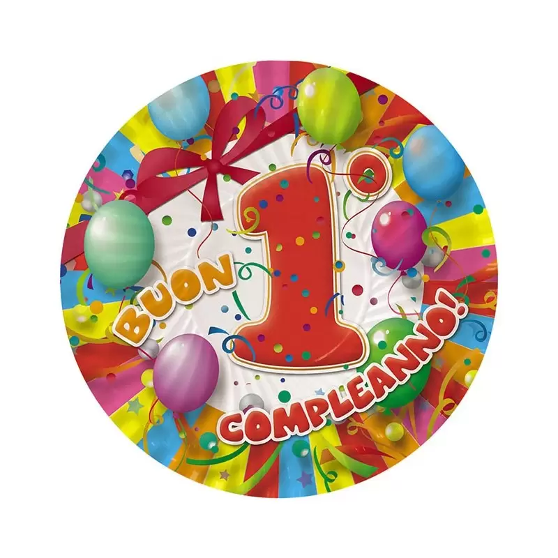PIATTI 1 ANNO FANTASY 10 PZ
