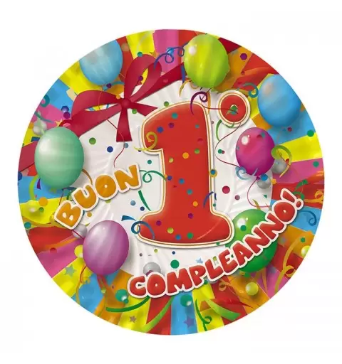 PIATTI 1 ANNO FANTASY 10 PZ