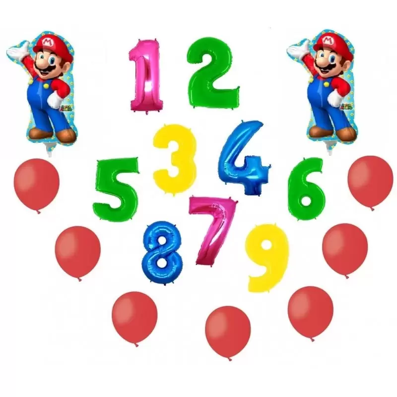 PALLONCINI FOIL SUPER MARIO BROS