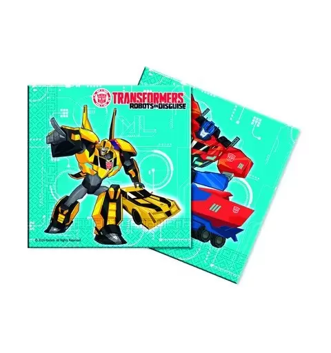 KIT N.7 COMPLEANNO TRANSFORMER + MONOCOLORE BLU