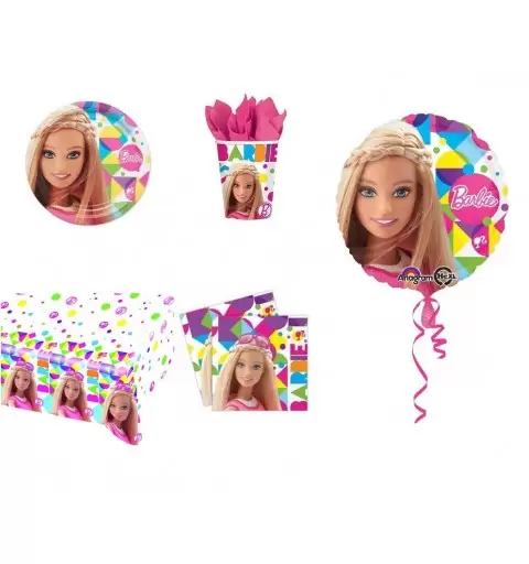 KIT COMPLEANNO BARBIE PALLONCINO