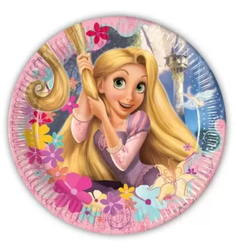 PRINCIPESSA RAPUNZEL COMPLEANNO KIT TAVOLA