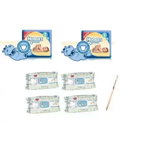 PANNNOLINI HUGGIES UNISTAR SALVIETTINE DEALO