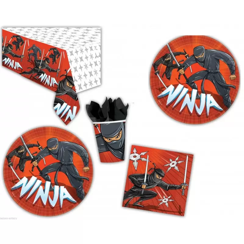 KIT COMPLEANNO GUERRIERI NINJA