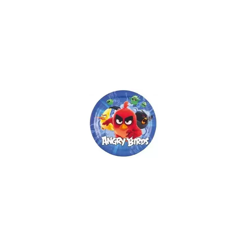 PIATTI ANGRY BIRDS 8 PZ