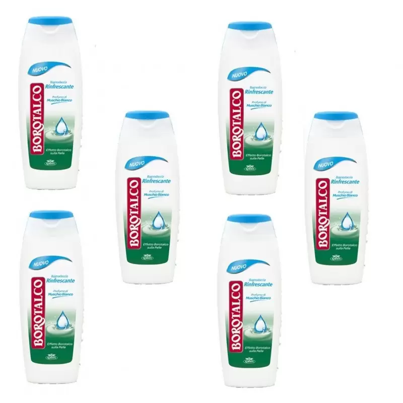 BAGNOSCHIUMA BOROTALCO MUSCHIO BIANCO