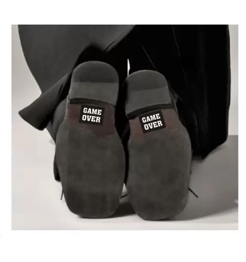 ADESIVI GAME OVER SCARPE SPOSO