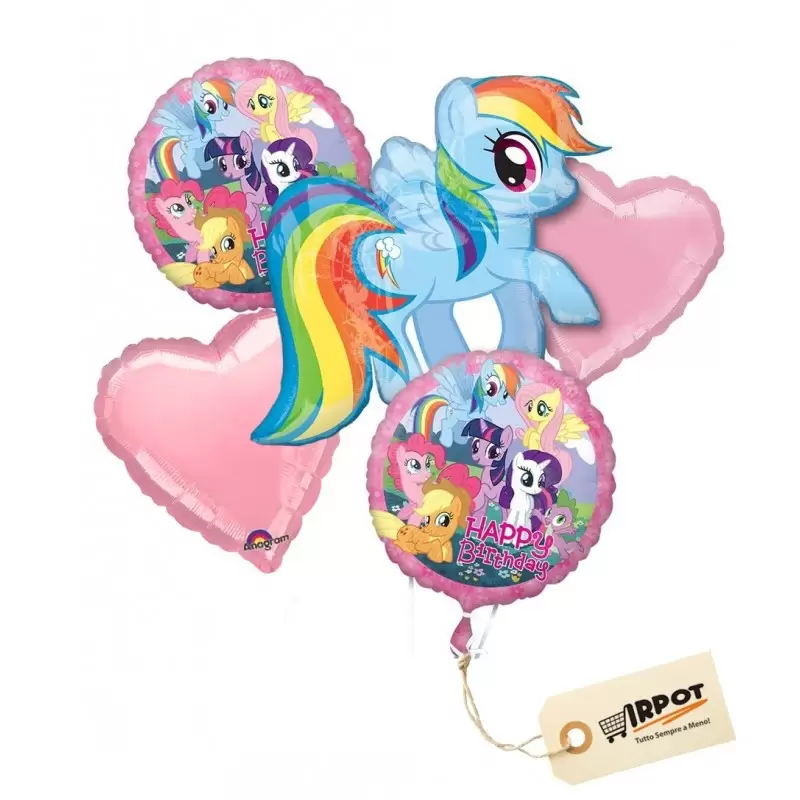 Bouquet di palloncini My Little Pony