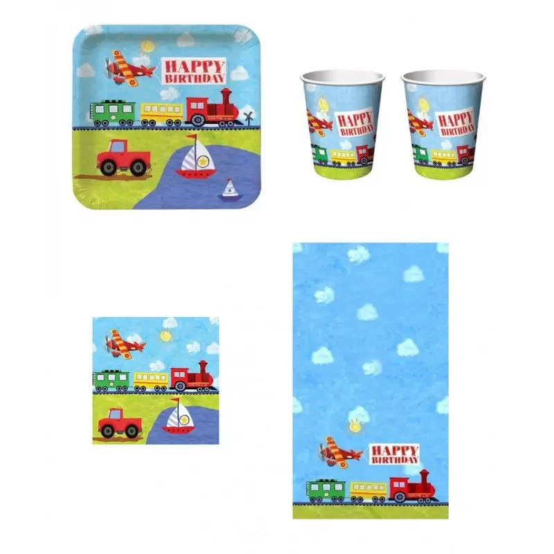 trenino on the go kit compleanno