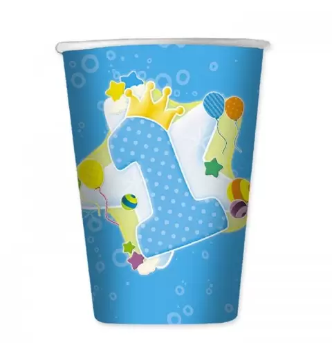 BICCHIERI 1 ANNO STELLA CELESTE 10 PZ