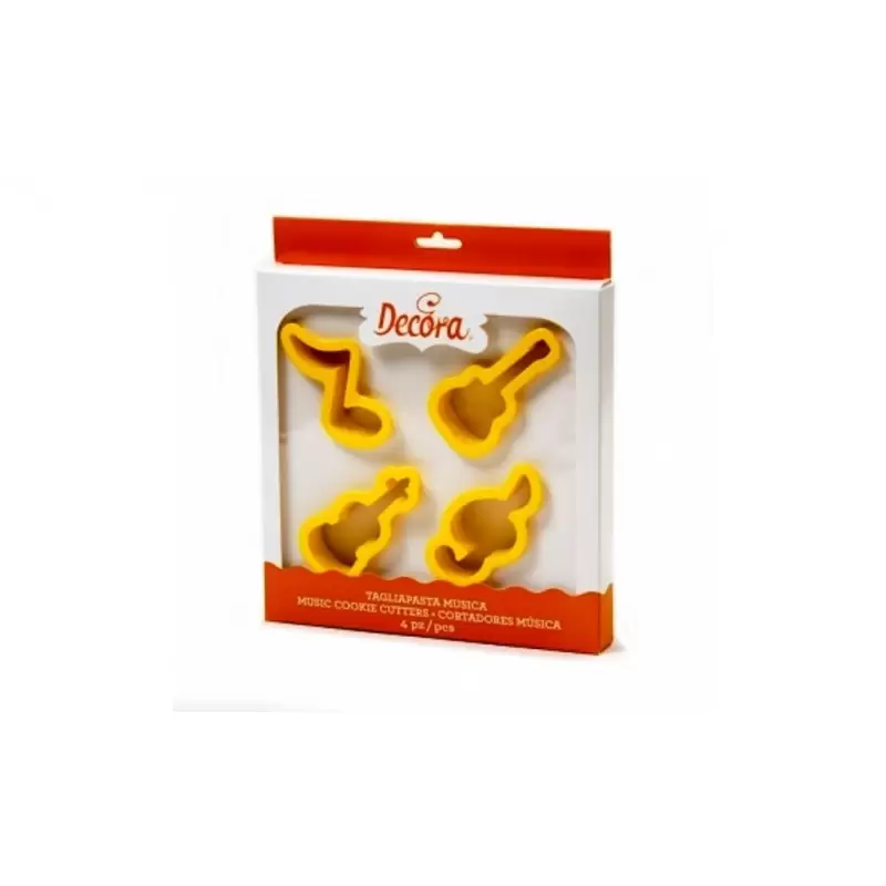 DEKORA TAGLIAPASTA NOTE MUSICALI 4 PZ 0255401