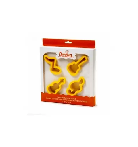 DEKORA TAGLIAPASTA NOTE MUSICALI 4 PZ 0255401