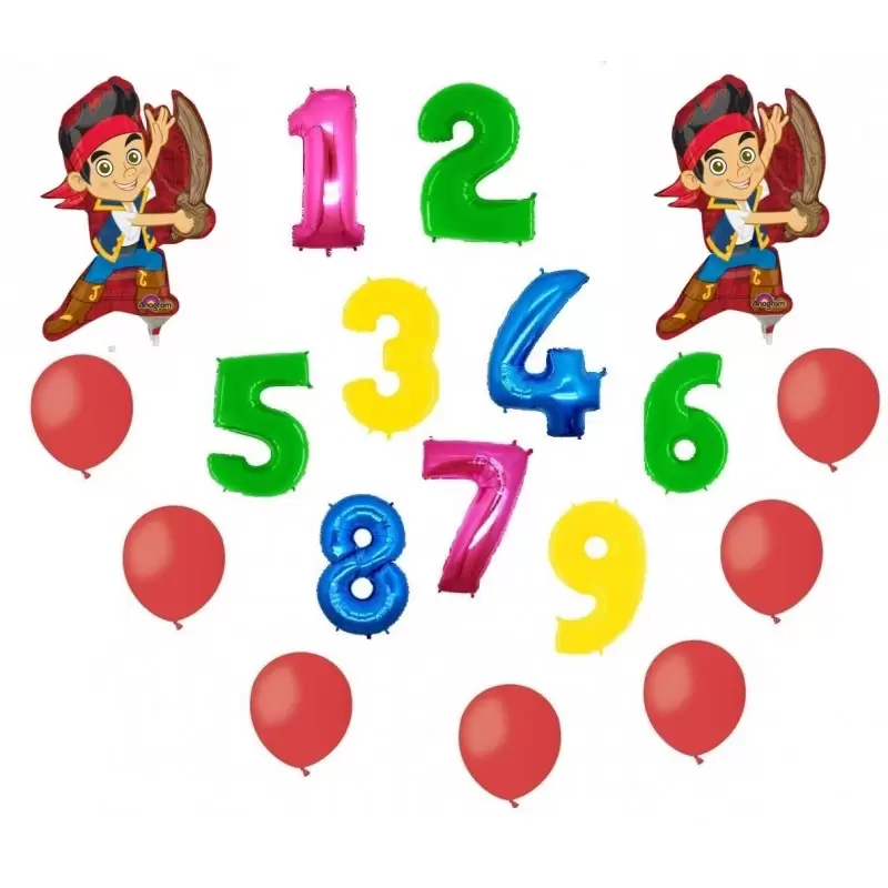 PALLONCINI JAKE E I PIRATI PER BAMBINI 