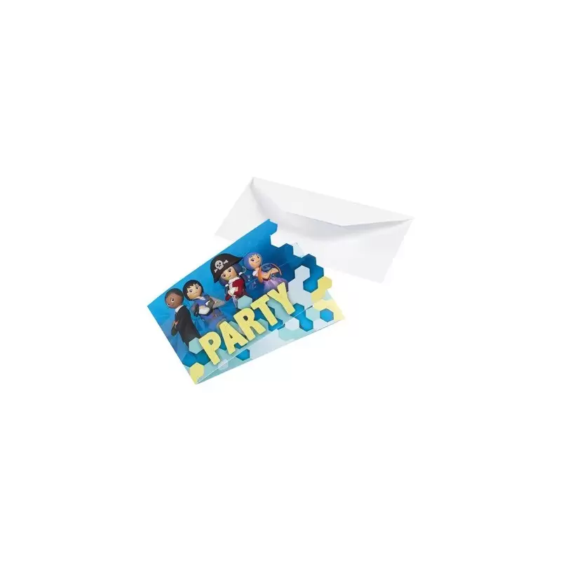 INVITI PLAYMOBIL SUPER 4 9900183