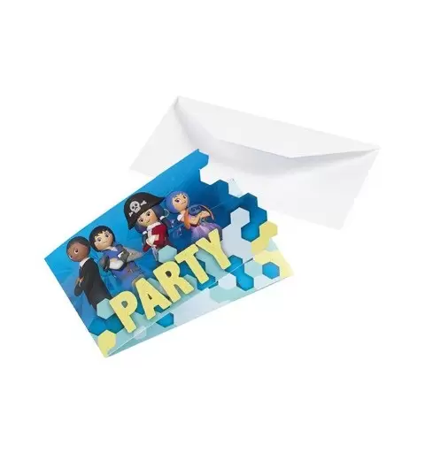 INVITI PLAYMOBIL SUPER 4 9900183