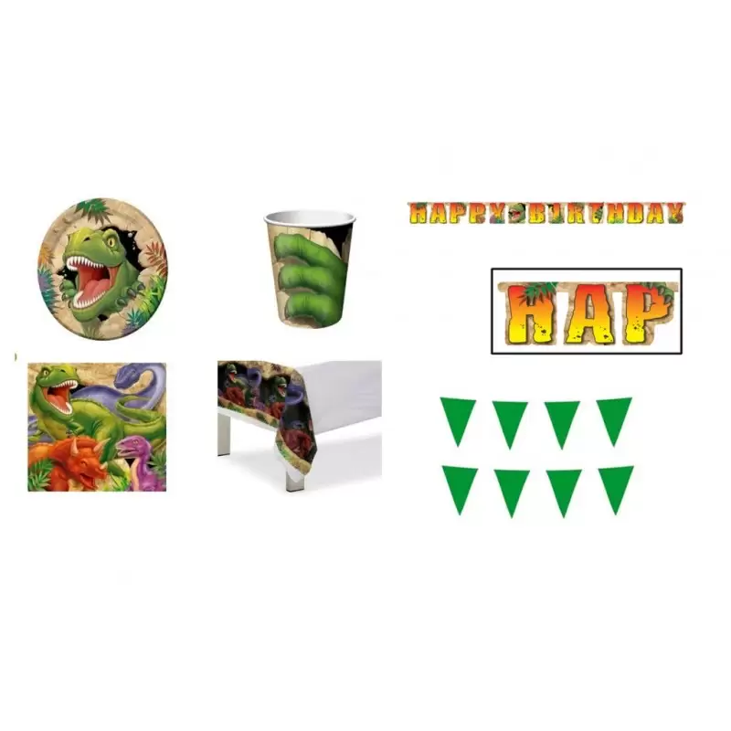 DINOSAURI COORDIANTO COMPLEANNO KIT N 17 