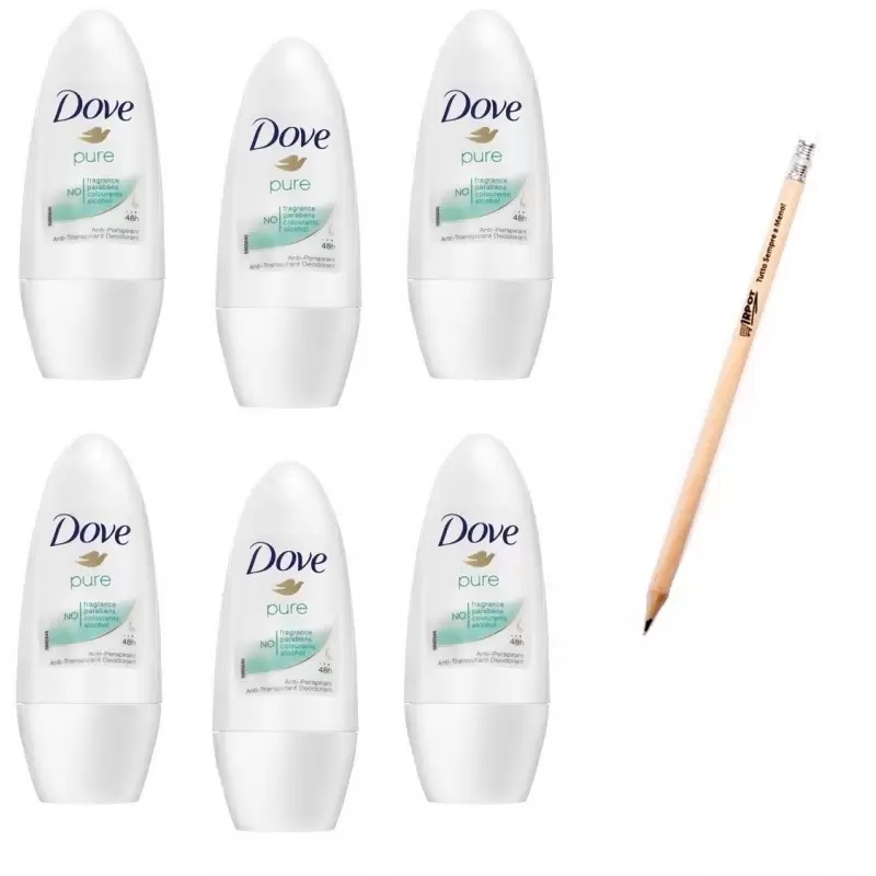 DOVE PURE ROLL ON 50 ML